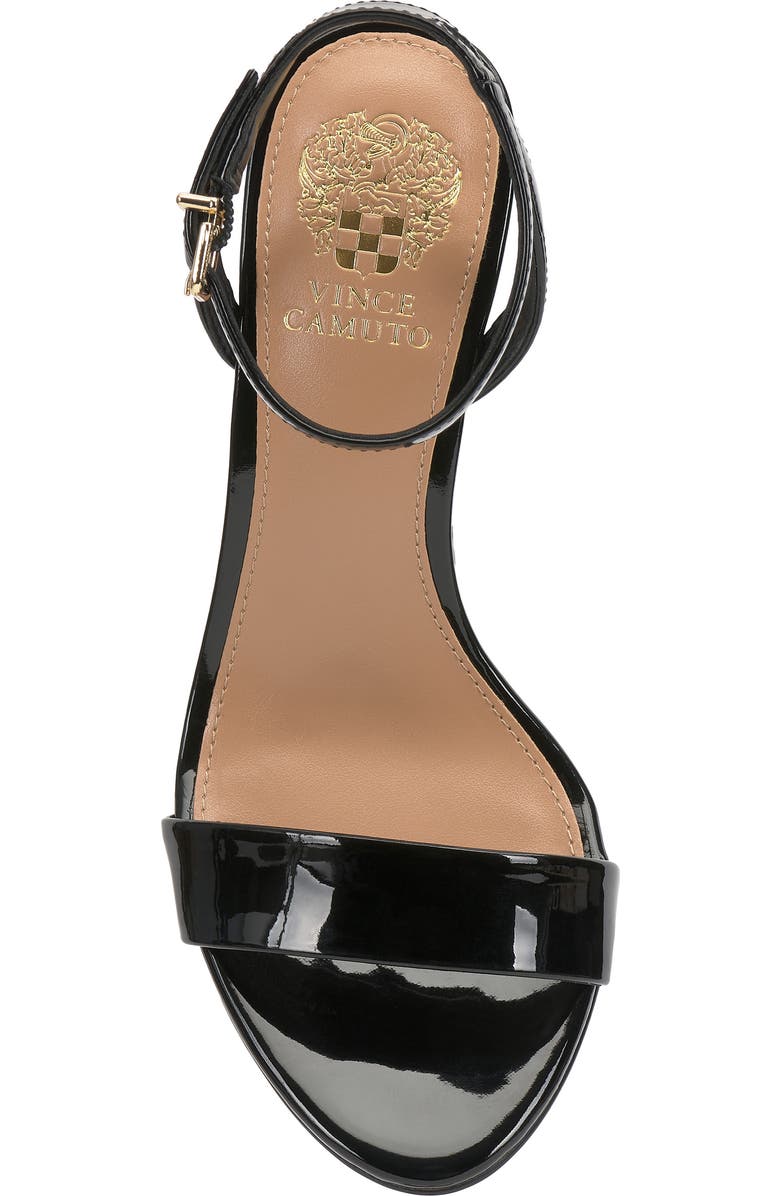 Vince Camuto Jefany Wedge Sandal, Alternate, color, Black