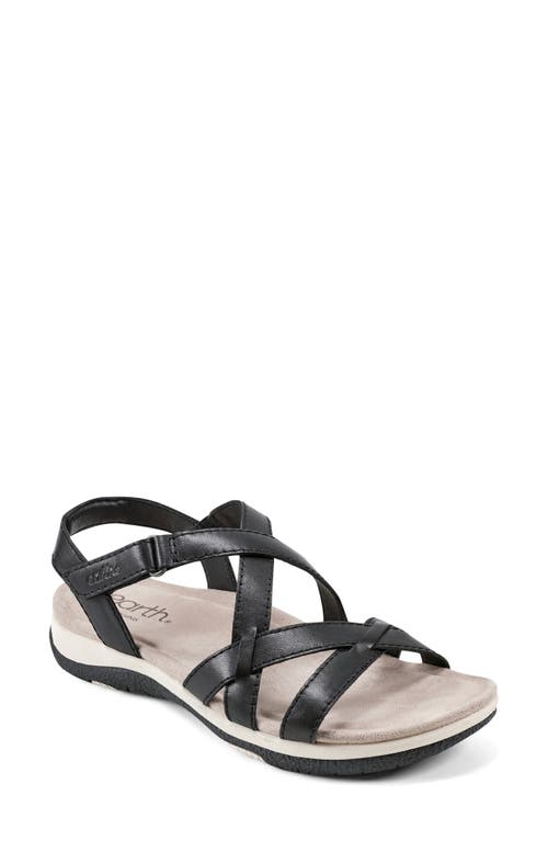 Earth Women's Sterling Strappy Sporty Sandals In Black