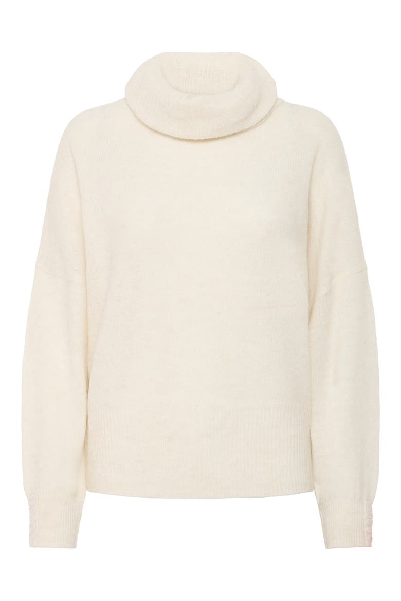 Knit Turtleneck Sweater, Alternate, color, CLOUD DANCER