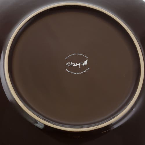 Elama Clay Heart 16 Piece Luxurious Stoneware Dinnerware With Complete Setting For 4, 16pc In Multi