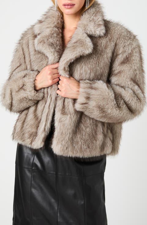 Elio Faux Fur Oversized Jacket