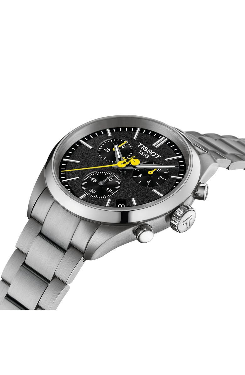 Tissot PR 100 Tour de France Bracelet Chronograph Watch, 44mm, Alternate, color, 