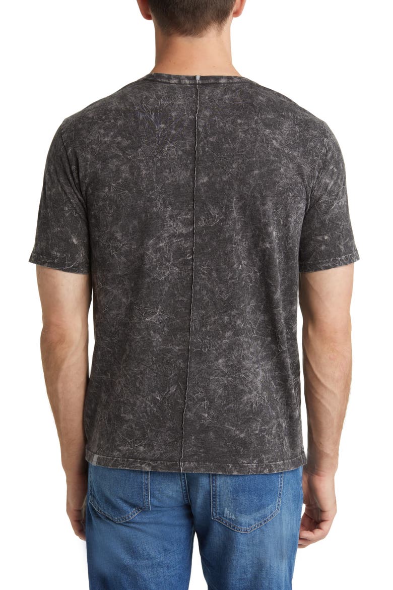 Acid Wash T-Shirt, Alternate, color, BLACK