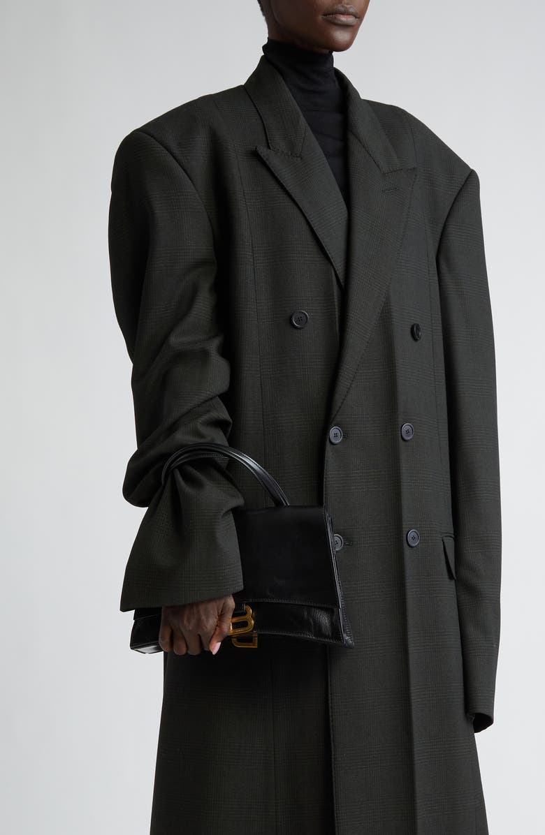 Balenciaga Crush on You Crushed Leather Shoulder Bag, Alternate, color,