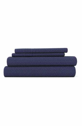 HOMESPUN Premium Ultra Soft My Heart Pattern 4-Piece Bed Sheet Set