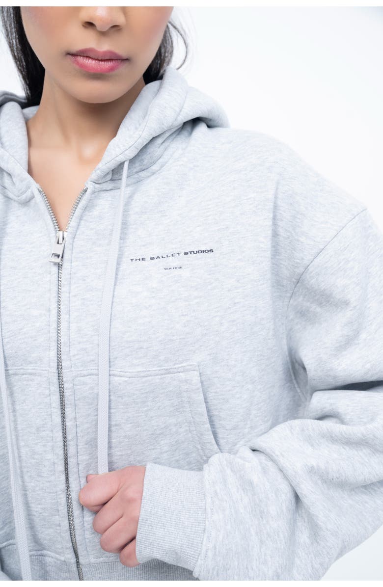 THE BALLET TB Full-Zip, Alternate, color, Grey