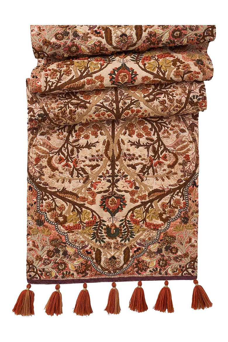 Willa Table Runner, Main, color, AMBER