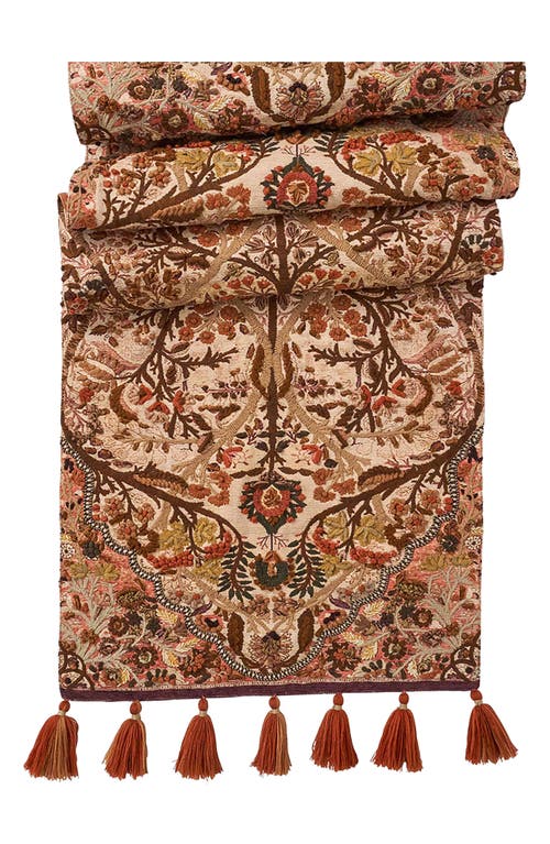 Juliska Willa Table Runner In Brown