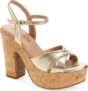 Cordani Rory Ankle Strap Platform Sandal