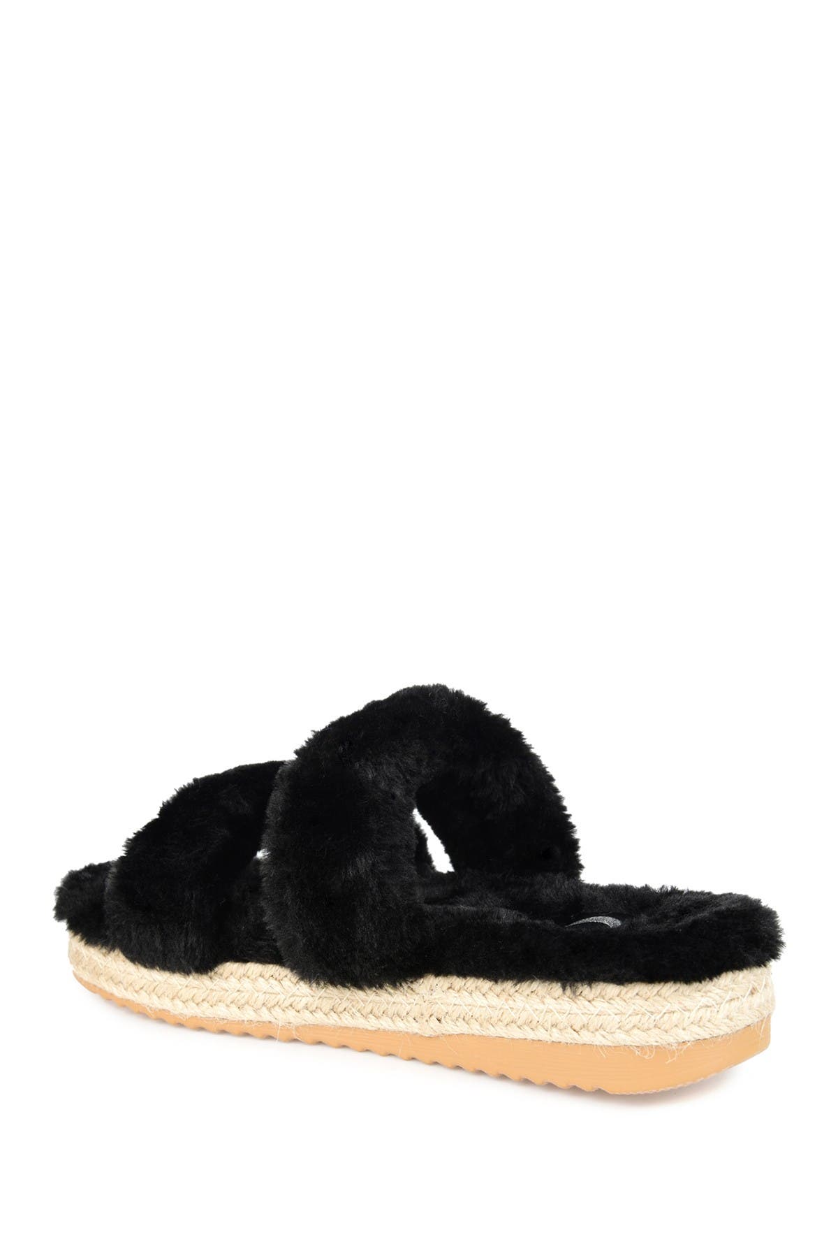 Journee Collection JOURNEE Relaxx Faux Fur Slipper, Alternate, color, 
