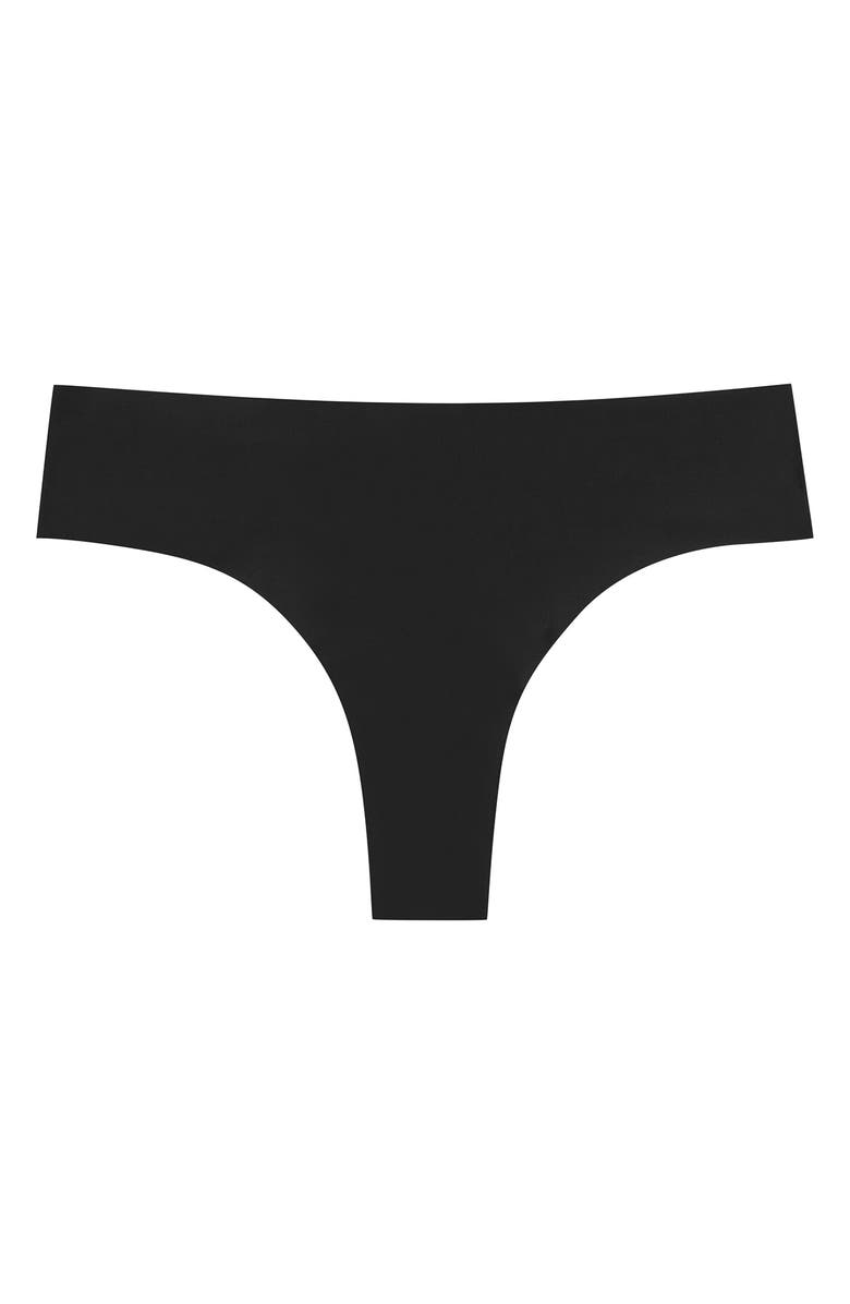 Uwila Warrior Soft Seamless Thong, Alternate, color, Tap Shoe Black