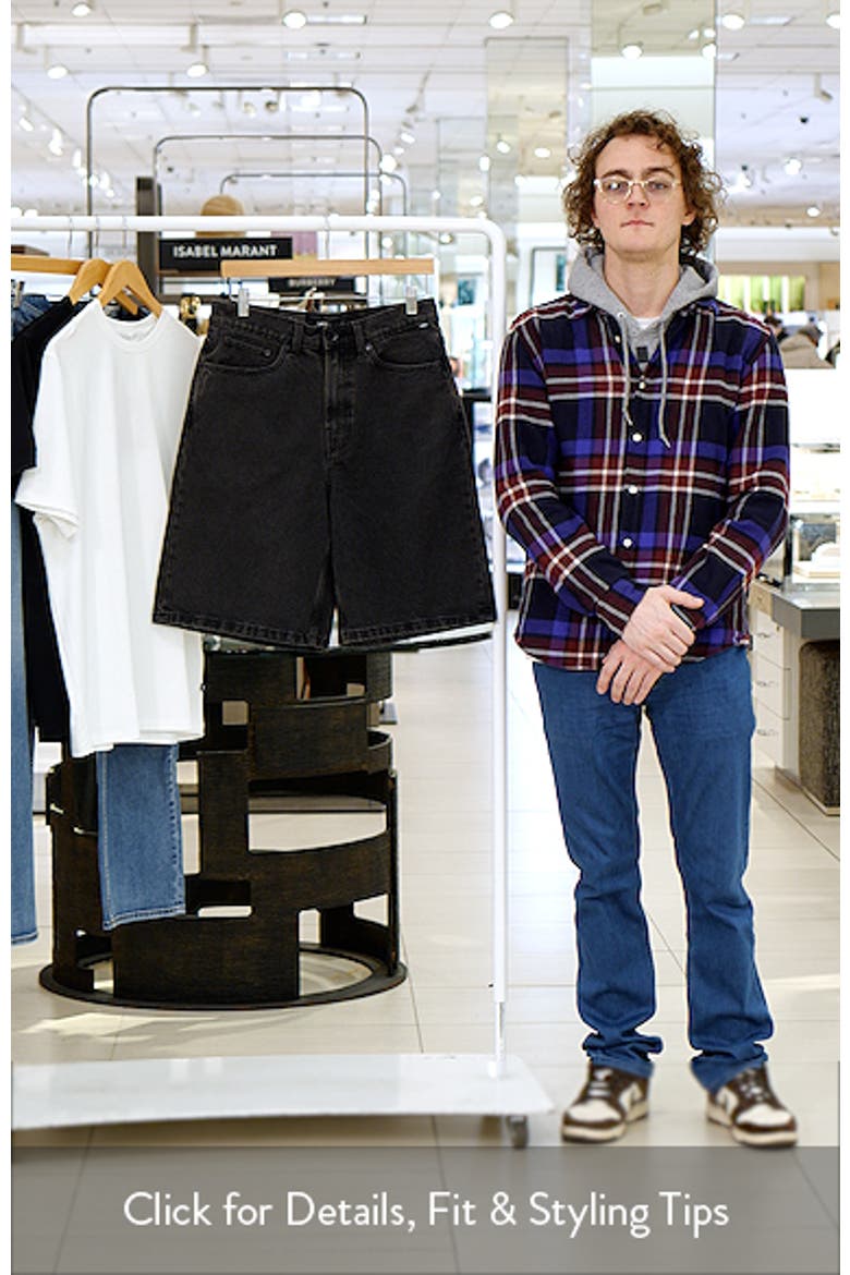 Check-5 Baggy Denim Shorts video