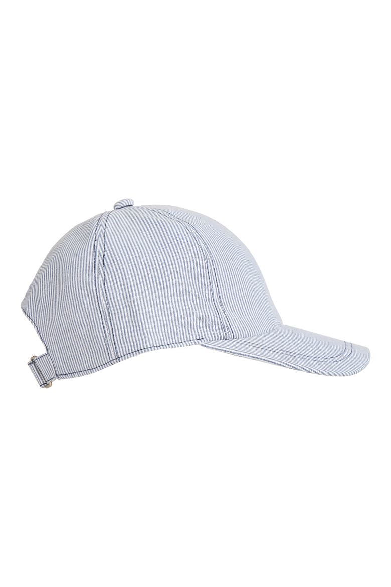 Stripe Baseball Cap, Alternate, color, NAVY