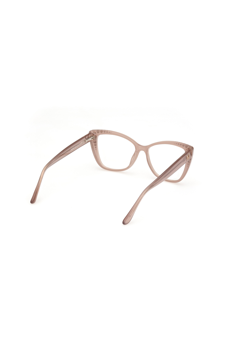 Crystal Studded Cat Eye Eyeglasses, Alternate, color, Beige