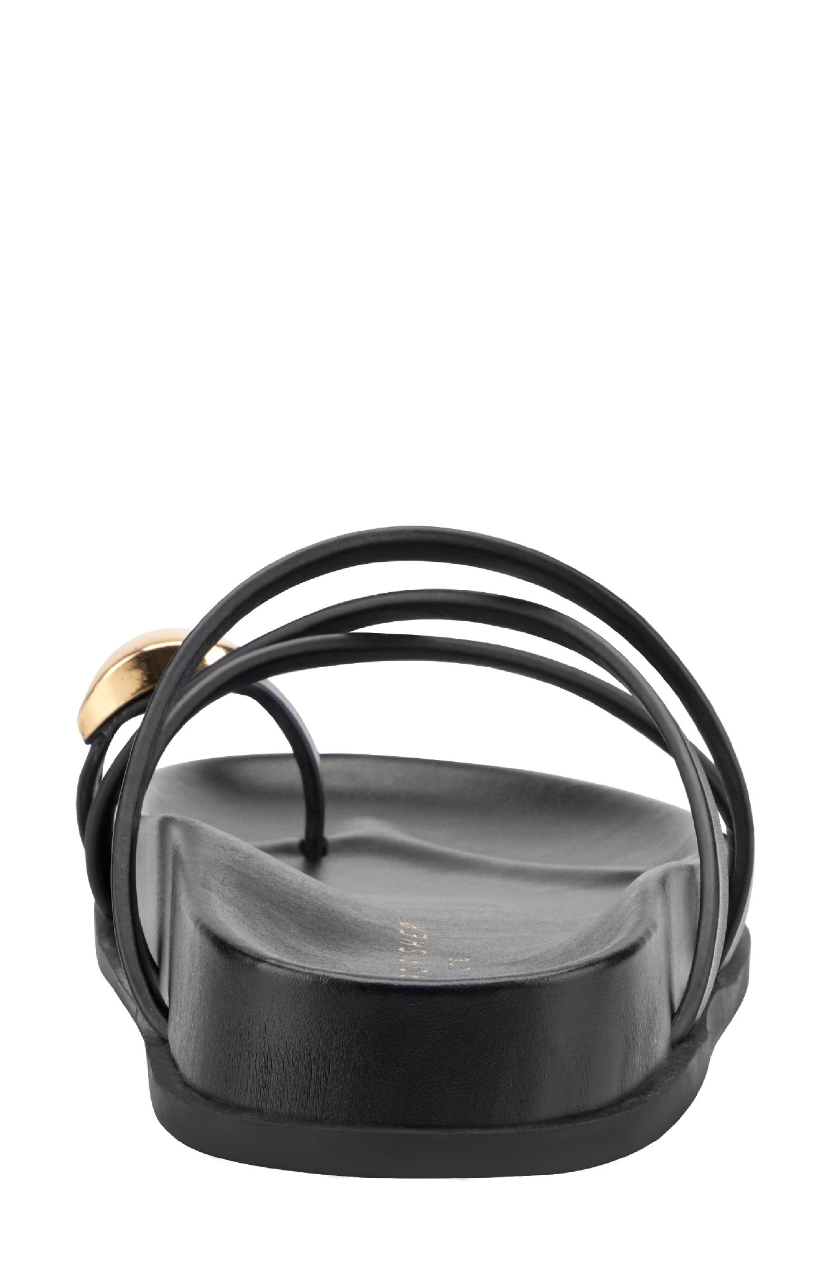 Marc Fisher LTD Braidey Slide Sandal, Alternate, color, Blk01