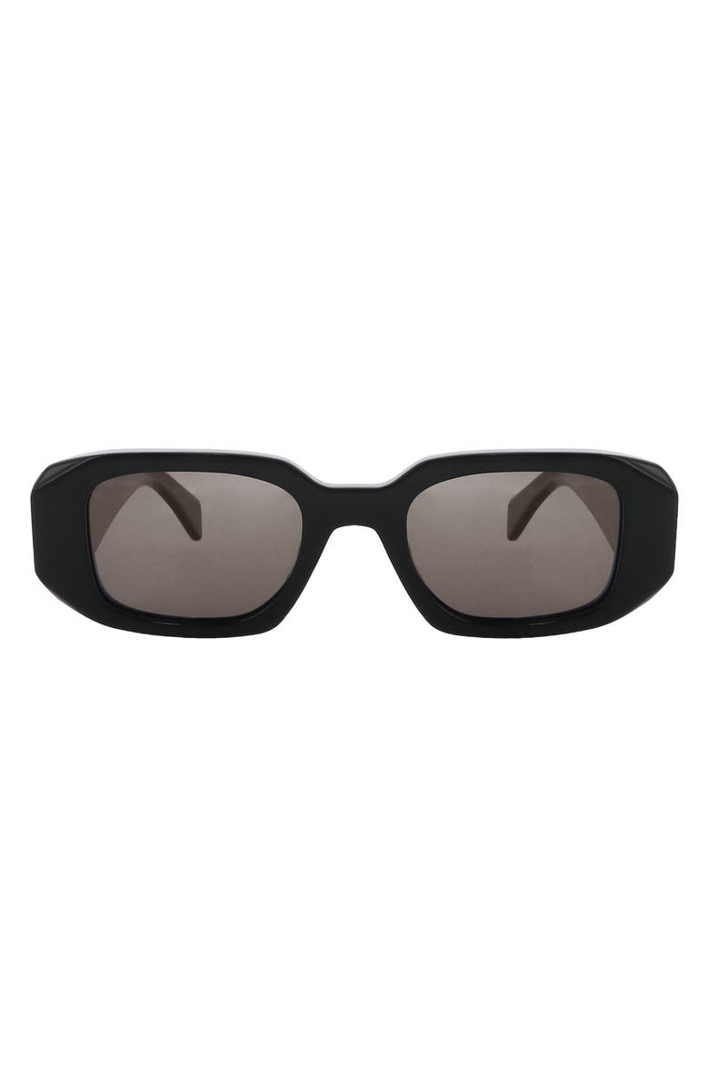 Banbé The Nina Polarized Rectangular Sunglasses, Main, color,