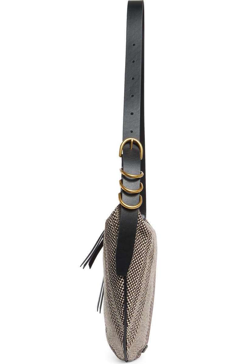 rag & bone Medium Mercer Hobo Bag, Alternate, color, Dark Brown