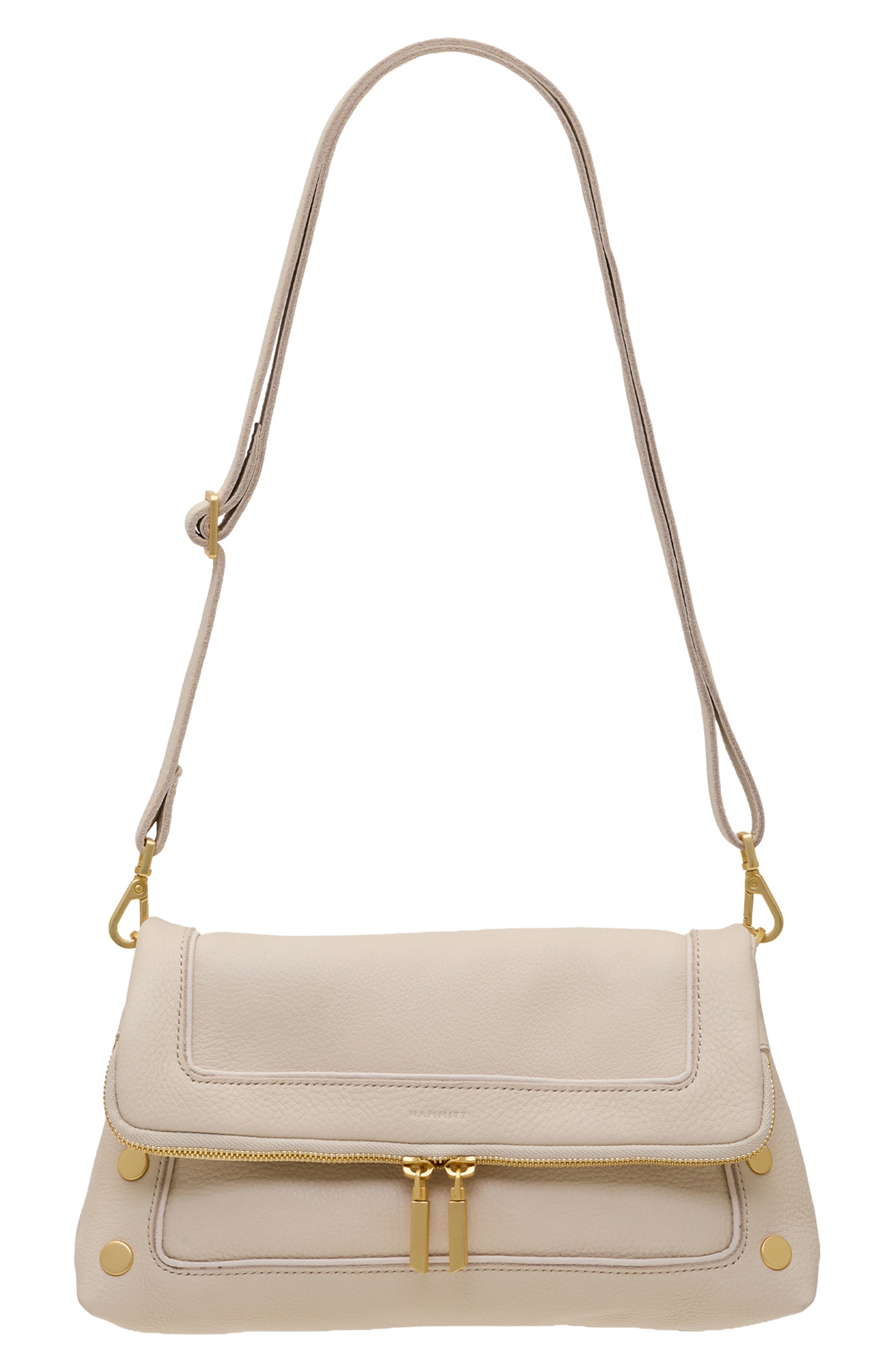 HAMMITT Medium Beverly Leather Shoulder Bag, Alternate, color, 