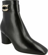 FERRAGAMO Placida Leather Bootie