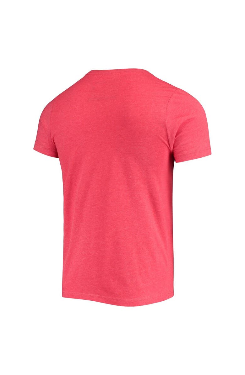 HOMEFIELD Men's Homefield Heathered Red Gonzaga Bulldogs Fight on to Victory T-Shirt, Alternate, color, 