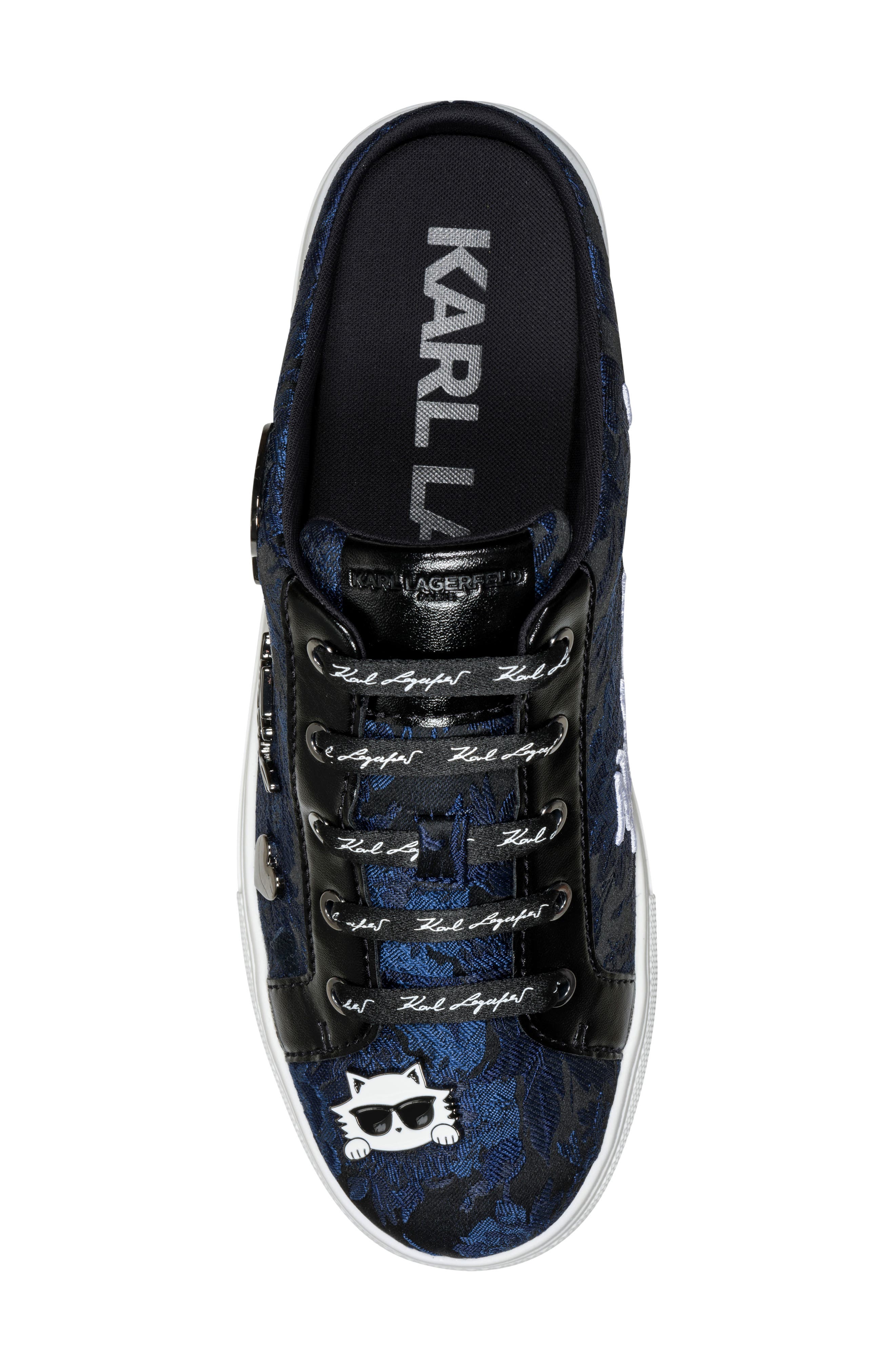 Cambria Sneaker Mule, Alternate, color, NEW NAVY/ BLACK