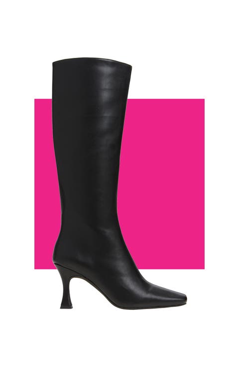 Check Mate Knee High Boot