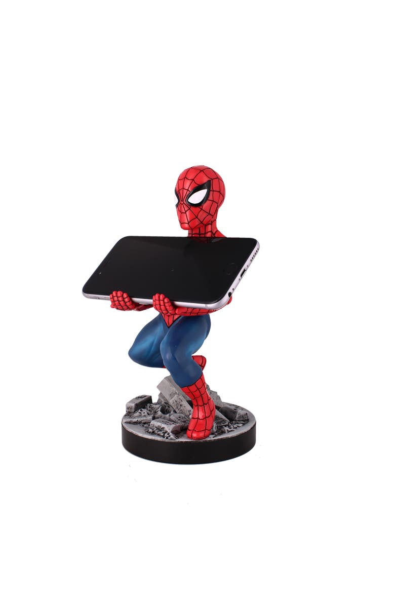 Marvel, The Amazing SpiderMan Phone & Gaming Controller Holder, Alternate, color, Multicolored