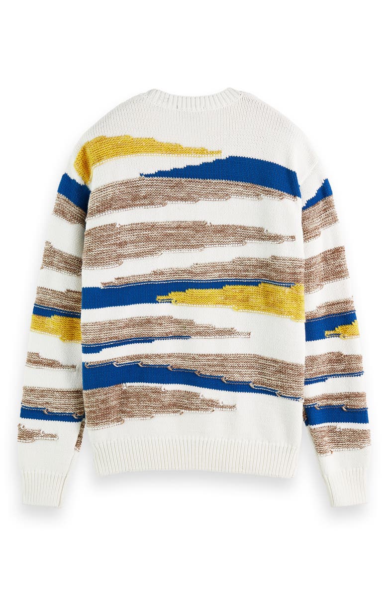 Scotch & Soda Landscape Crewneck Sweater, Alternate, color,