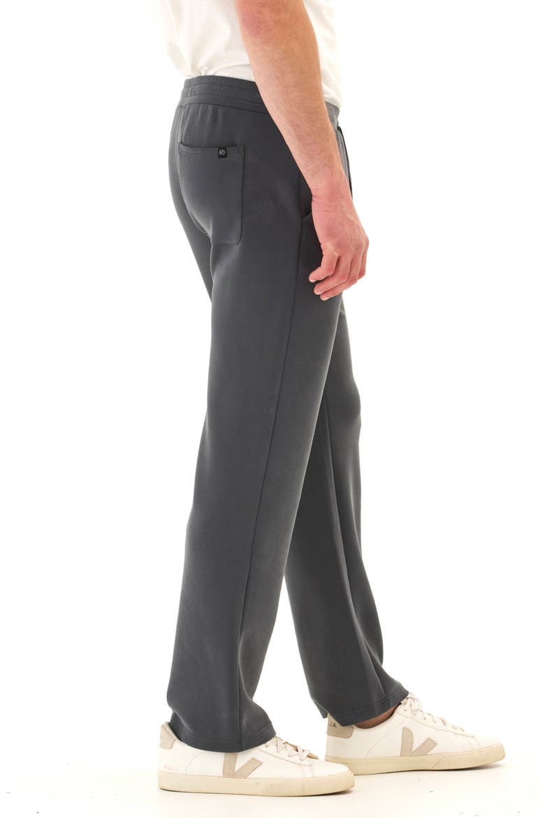 Kevin Peached Drawstring Straight Leg Pants, Alternate, color, CARBON