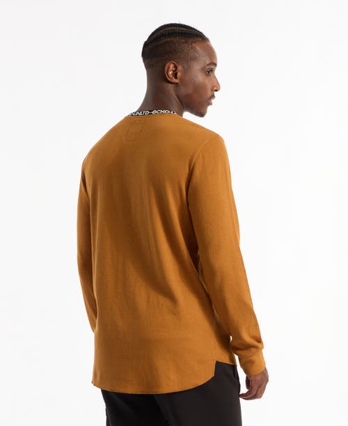 Ecko Unltd . Keep Your Head Up Thermal Top In Tims