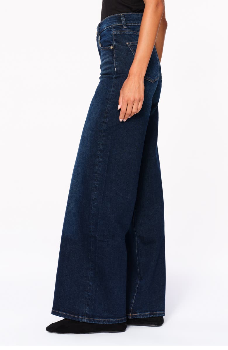 Hepburn High Waist Wide Leg Jeans