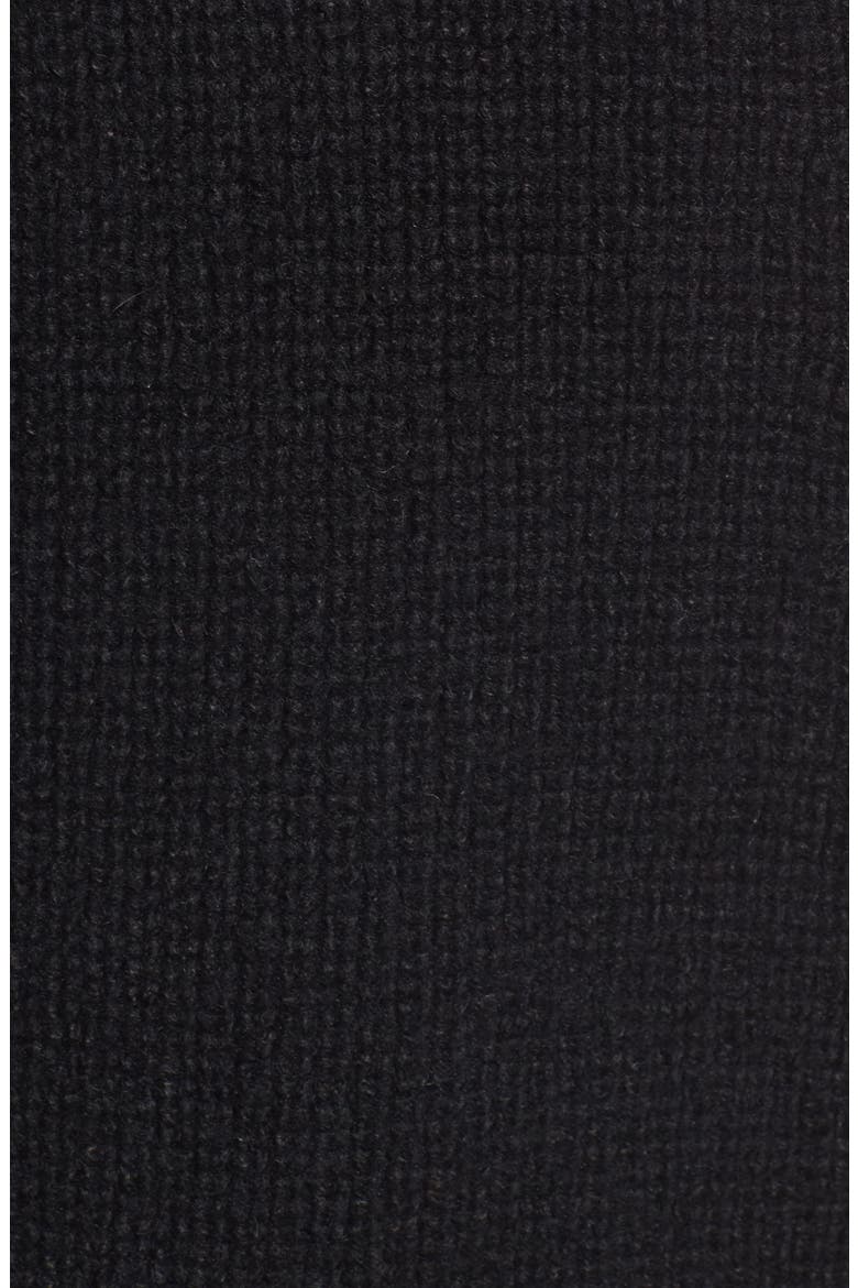 STITCH DETAIL CARDIGAN, Alternate, color, BLACK