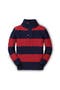  Wide Red And Navy Stripe
