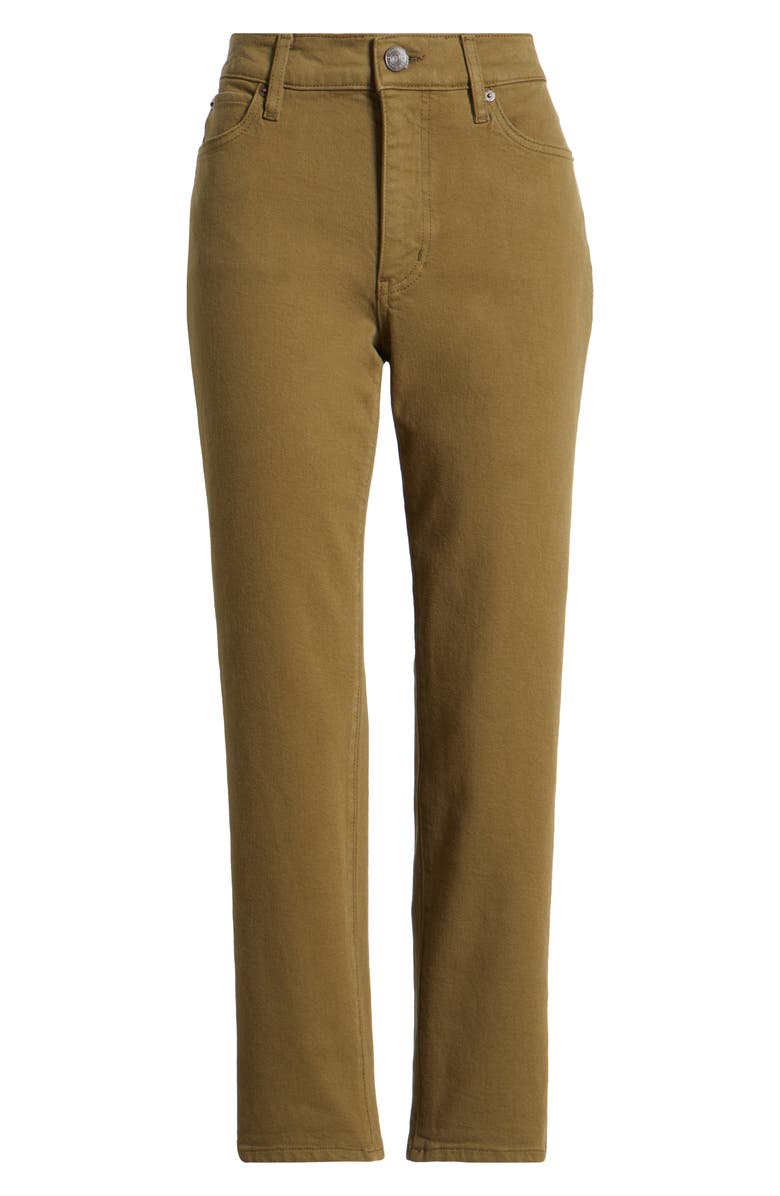 FRAME The Borrowed Mid Rise Boyfriend Jeans, Alternate, color, Artichoke