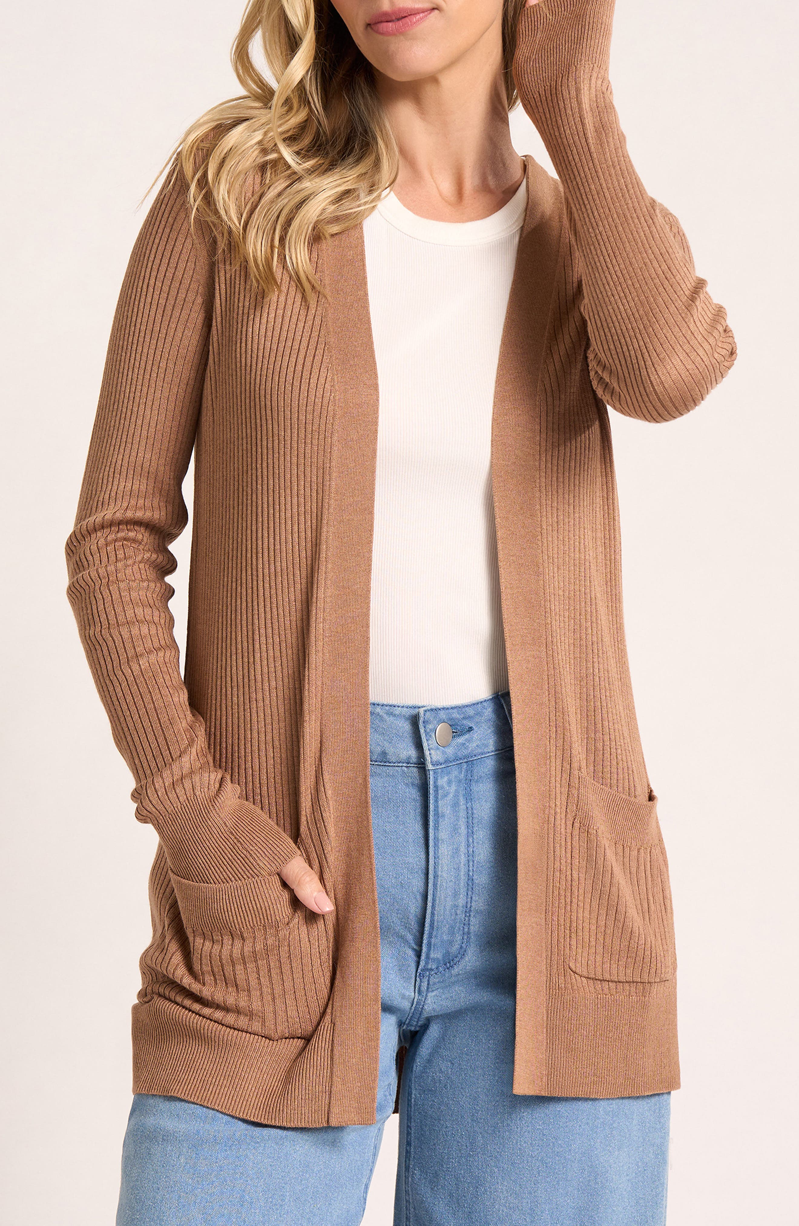 Colfax Longline Open Front Cardigan - image 5
