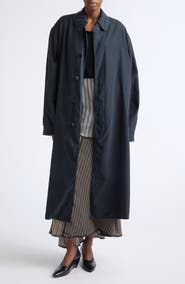 Maison Margiela Peached Twill Trench Coat