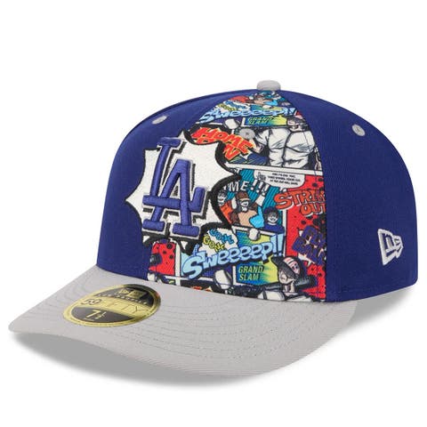 Men's New Era Royal/Gray Los Angeles Dodgers 2025 MLB Diamond Hero Edition Low Profile 59FIFTY Fitted Hat