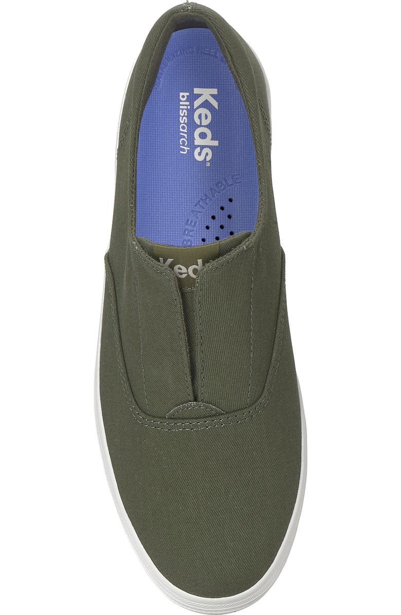 Keds<sup>®</sup> Champion Slip-On Sneaker, Alternate, color, Olive Night