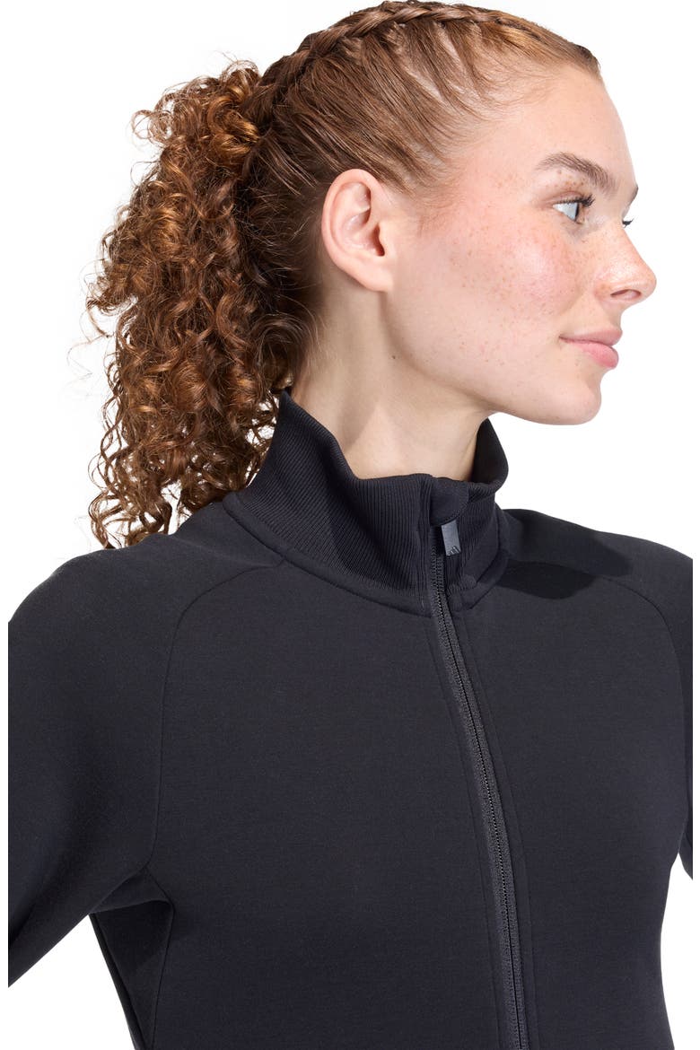 Slim Track Jacket, Alternate, color, BLACK