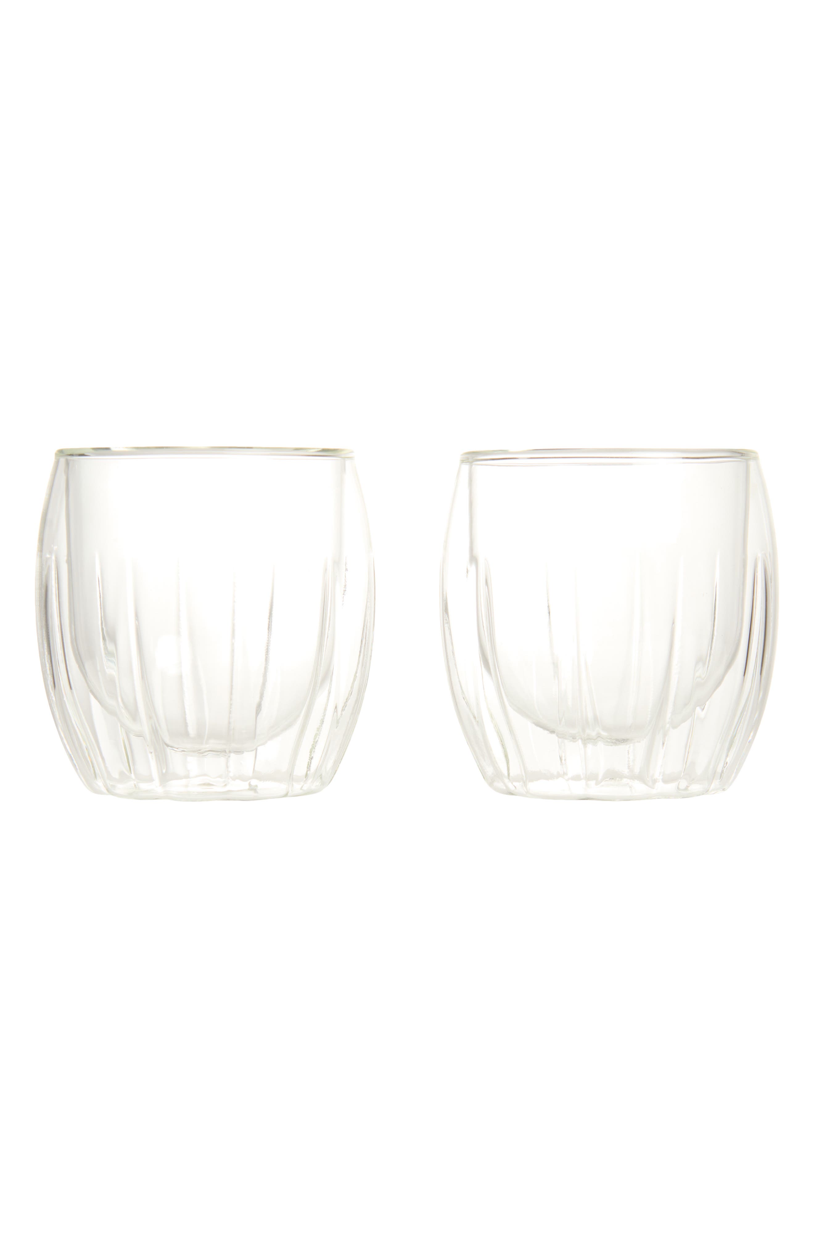 Set of 2 Double Walled Spirits Glasses