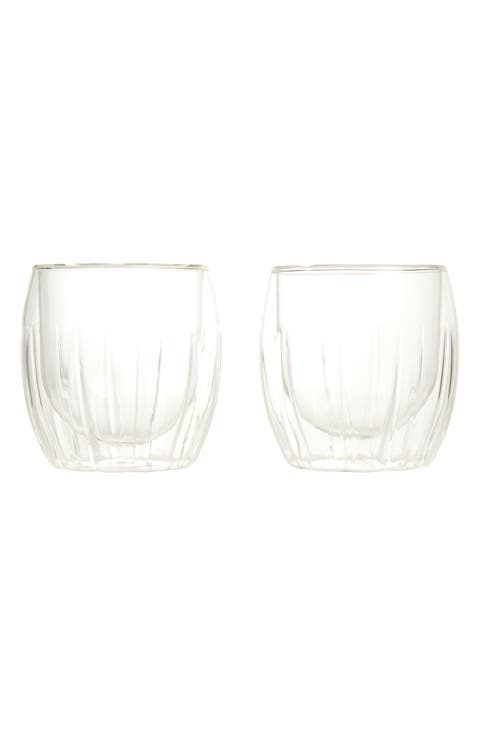 Set of 2 Double Walled Spirits Glasses