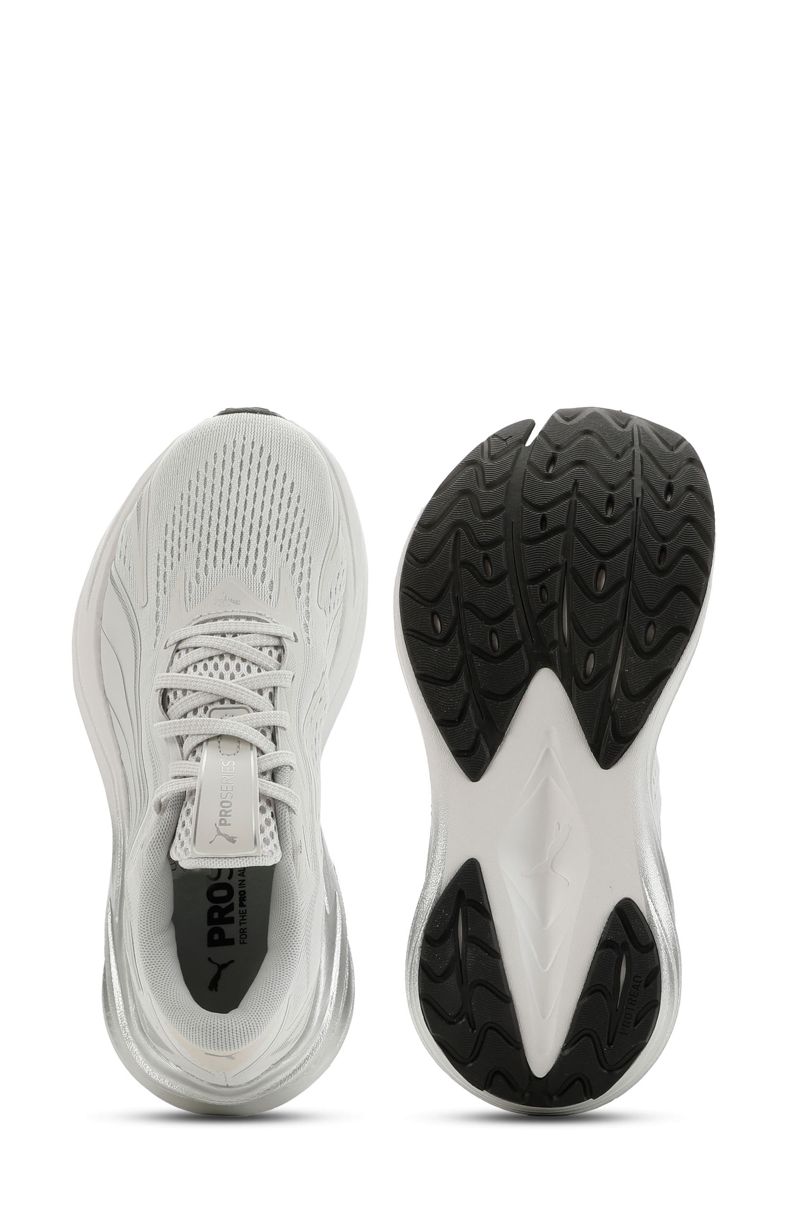 Maxima Pro Running Shoe, Alternate, color, FEATHER GRAY/ PUMA SILVER