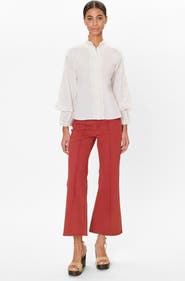 Rebecca Taylor Lorelai Embroidered Shirt