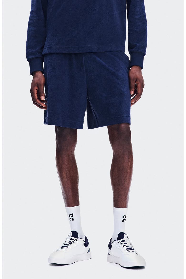 Courtside Terry Shorts, Main, color, INKWELL