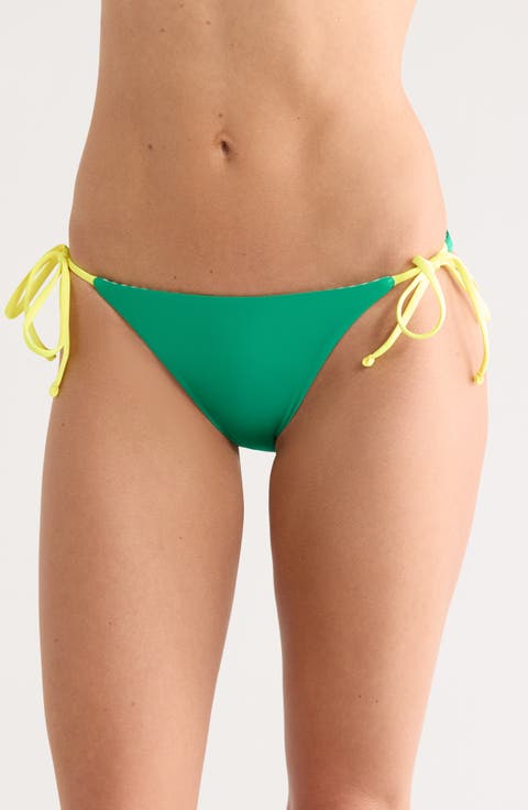 Sunning Side Tie Bikini Bottoms