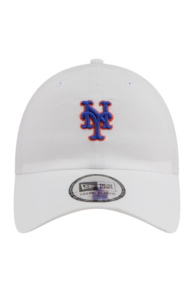 Men's New Era  White New York Mets Ripstop Casual Classic Adjustable Hat, Alternate, color, White