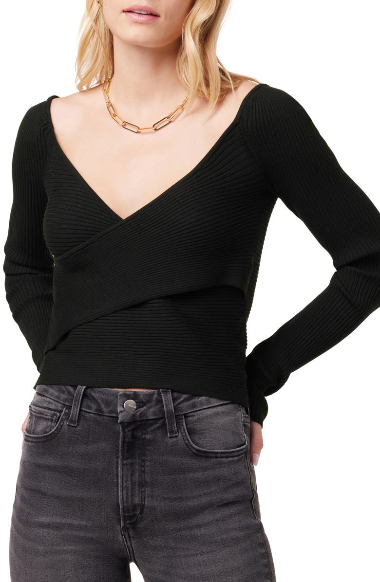 Joe's Colbie Crossover Rib Sweater, Main, color,