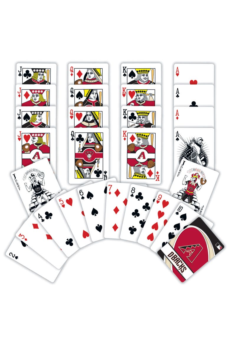 Arizona Diamondbacks Playing Cards, Alternate, color, Multicolor