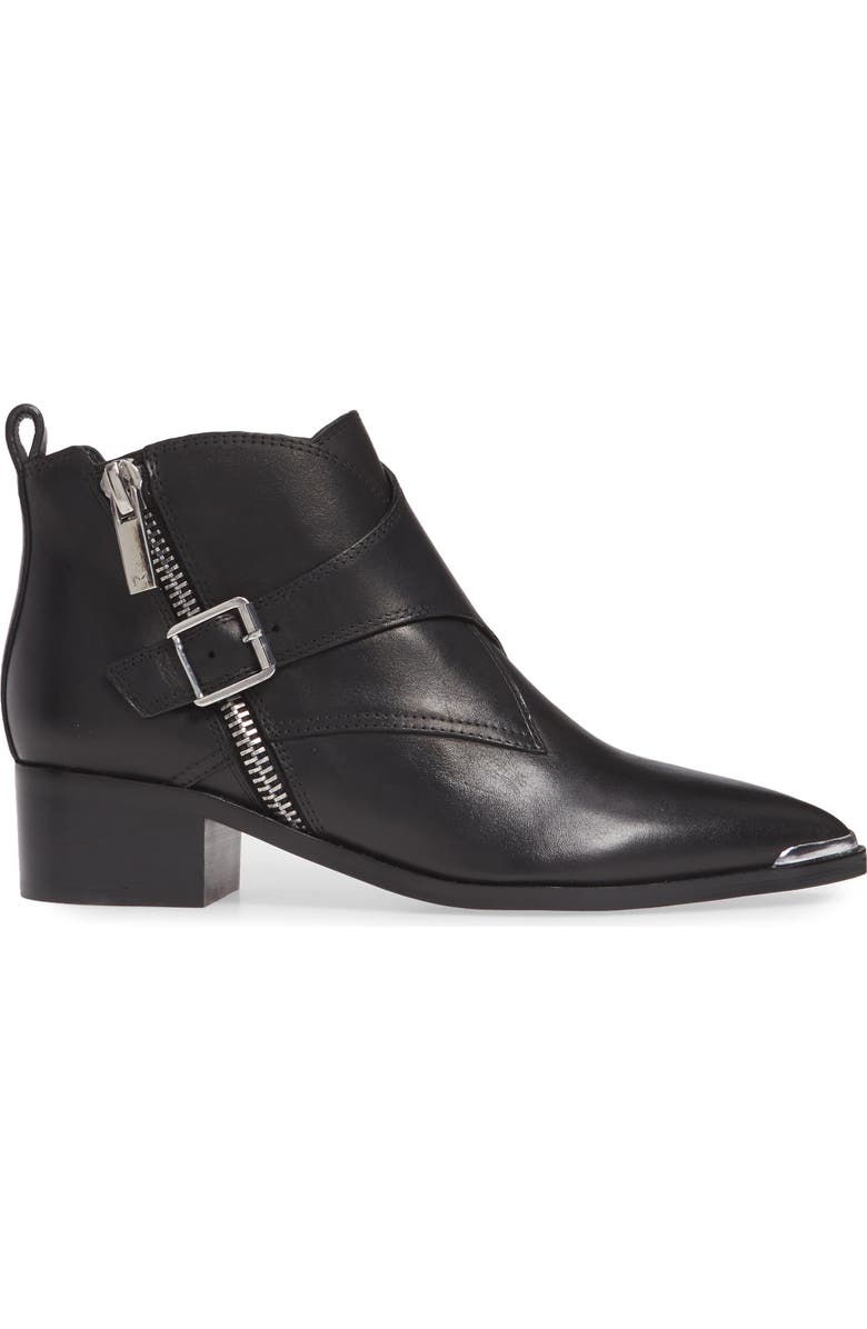 Marc Fisher LTD x Elizabeth Sulcer Perfect Pairs Yanila Buckle Bootie, Alternate, color,