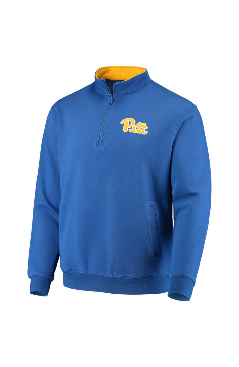 COLOSSEUM Men's Colosseum Royal Pitt Panthers Tortugas Logo Quarter-Zip Jacket, Alternate, color, Royal